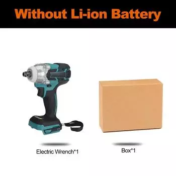 800N.m 388VF 4-ступенчатый бесщеточный беспроводной электрический ударный гайковерт, гаечный ключ 1/2 дюйма для аккумулятора Makita Only machine