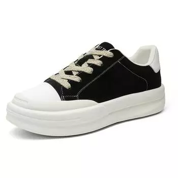 802 spring leather men s new board shoes men s trend versatile men s casual sports shoes college style board shoes 39