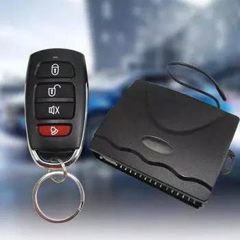 802B-8101 Автомобильная сигнализация Противоугонная безопасная портативная система дистанционного управления автомобилем чёрный