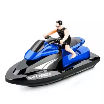 809 RC моторная лодка RC лодка высокоскоростная лодка с дистанционным управлением для бассейнов и озер 2,4 ГГц водонепроницаемая игрушка для red 1 battery красный