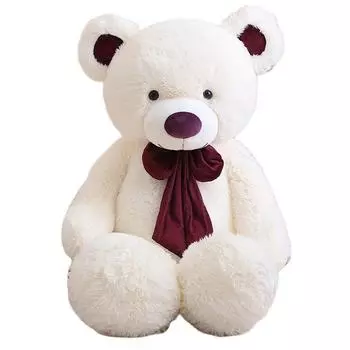 80/100 см плюшевая игрушка бурый медведь гигантские мягкие игрушки подарок на день рождения день святого валентина мягкие подушки куклы подружки 80cm Small Size
