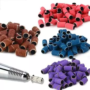 80/120/180/240 шлифовальные ленты для ногтей фрезы с мелким зерном шлифовальные ленты для ногтей фрезы для маникюра K