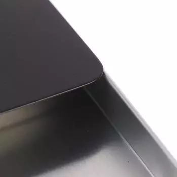 80*50*15 мм мини железный ящик с крышкой ящик для хранения портативный контейнер для жестяных коробок серебряный