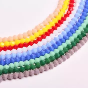 80-90 шт. Изготовление ювелирных изделий 4 мм брелок из хрусталя браслеты DIY модные серьги Материал аксессуары Алмаз декоративные ручная работа сплошной цвет