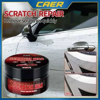 80 г средство для удаления царапин на автомобиле Swirl Repair Polishing Wax с губкой Auto Body Grinding Cleaner Back to Smooth Paint Deep Care Tool