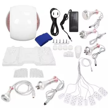 80 кГц машина для похудения тела радиочастотный аппарат для коррекции фигуры похудение скребковый массажный инструмент US Plug