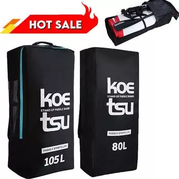 80 л/105 л надувной рюкзак для серфинга с веслом сумка для переноски доски для серфинга Oxford Sap Surf Board Backpack Аксессуары для серфинга