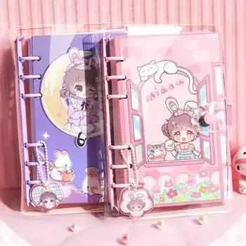 80 листов мультфильм дневник DIY книга повестки дня портативный блокнот для рисования и письма