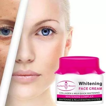 80 мл Aichun модный коллагеновый молочный крем для лица для лица, увлажняющий питательный отбеливающий крем для ухода за кожей лица, корейский 80ml
