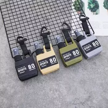 80 мл бутылка-распылитель с насосом, герметичная бутылка для лосьона, портативная дорожная бутылка с пряжкой, сменный баллон для кемпинга на открытом воздухе, походов