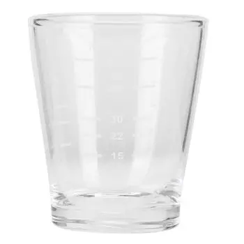 80 мл чашка для кофе с весами мерный стакан для молока для домашнего офиса кофейни прозрачный