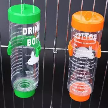 80 мл пластиковая поилка для хомяков бутылка-дозатор для воды подвесная бутылка для питья для домашних животных