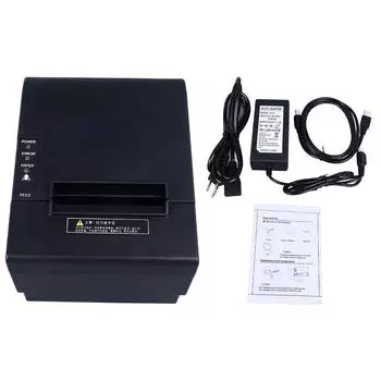 80 мм термопринтер POS USB Bluetooth принтер для печати счетов ресторанный кухонный принтер с автоматическим резаком