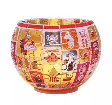 80 Piece Jigsaw Puzzle Moomin Moomin Treat Mama s [Lampshade Puzzle]