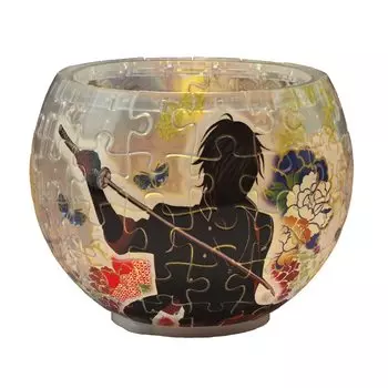 80 Piece Jigsaw Puzzle Touken Ranbu Okurikara [Lampshade Puzzle]