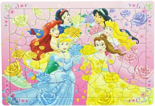 80 Piece Puzzle Disney Flower Princess Children s [Child Puzzle]