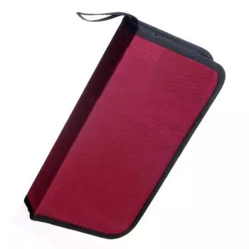 80 рукавов CD DVD бумажник чехол держатель сумка водонепроницаемый для хранения папка зелёный