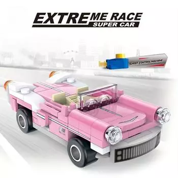 80 + шт. комплект строительных блоков, игрушки Afraid Diack, кабриолет, игрушка в подарок, серия спортивных автомобилей, автомобиль для детей и взрослых, счастливый подарок