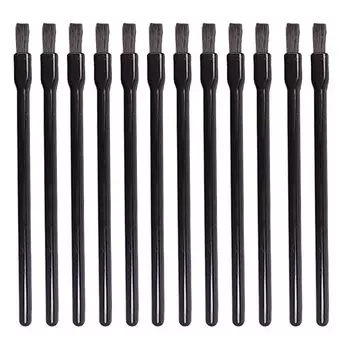 80 шт. Многофункциональная кисть для макияжа Кисть для губ Кисть для бровей Кисть для теней для век Одноразовая кисть для макияжа блеска для губ/7,3 см (Печать Нилонг)