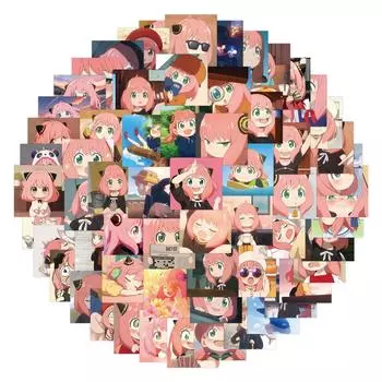 80 шт. Наклейки на чемодан Водонепроницаемые наклейки Скутер Компьютер Планшет Мультяшное украшение One Size