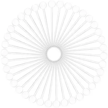 80 шт. палочек для размешивания коктейлей, напитков, прозрачных палочек для кейк-попсов, подставка 1860X300X030CM, пластиковые мешалки для прозрачный