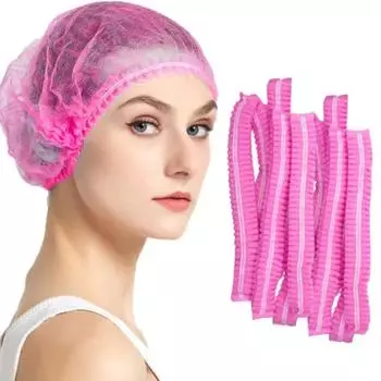 80 шт. водонепроницаемая одноразовая шапочка для душа женская шапочка для душа эластичная полоска для рта пластиковая ПЭ утолщенная краска для волос