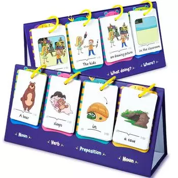 80 слов и предложений. Обучающие карточки для развития мышления у детей, обучающие карточки для образовательных учреждений и настольные карточки.