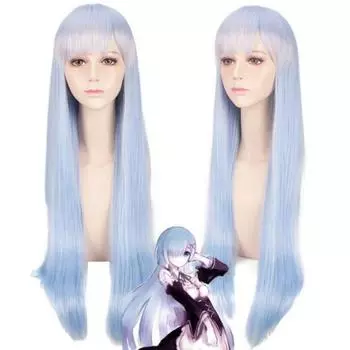 80 см Синий Розовый Длинный Парик Косплей Re:Жизнь в другом мире от нуля Rem Ram костюм термостойкие синтетические волосы женские парики One Size синий