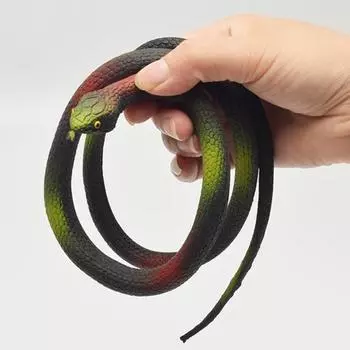 80 см уникальная яркая текстура легкая сложная игрушка для вечеринки событие страшная ложная модель змеи аксессуары для Хэллоуина Round