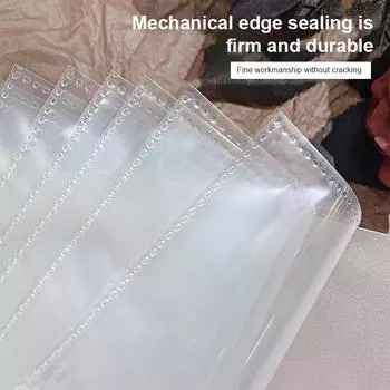 80 страниц Наклейки для ногтей Книга для хранения Наклеек Органайзер Держатель Дисплей Маникюрные инструменты для ногтей Пластиковая прозрачная пленка для дизайна ногтей