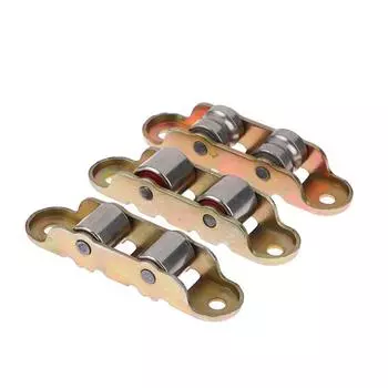 80 Тип, плоские/пазовые двойные колеса, металлические раздвижные двери, оконный шкив, поддержка нижней раздвижной роликовой направляющей, аксессуары для оборудования as the picture