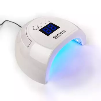 80 Вт 2в1 сушилка для ногтей 42LED лампа для ногтей УФ-лампа для отверждения всех гелевых лаков с датчиком движения маникюрный педикюрный салонный инструмент белый