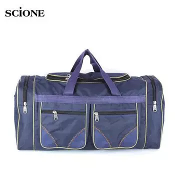 Водонепроницаемая нейлоновая сумка для тренажерного зала чёрный