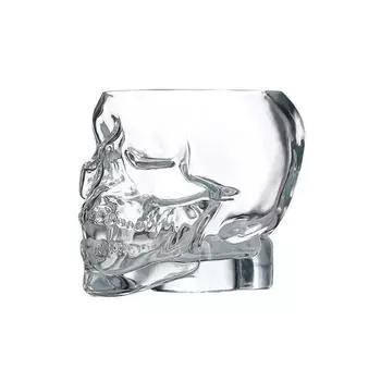 80ML/350ML/700ML lead-free old fashioned whiskey glass cup skull shaped design shot glass wine cups for Liquor Scotch Bourbon 1 Pcs