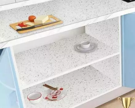 80см Самоклеящиеся Рулоны Обоев для Кухонных Шкафов для Стен ПВХ Водонепроницаемые Мраморные Наклейки на Стену Виниловая Контактная Бумага Домашний Декор 60CM X 3M