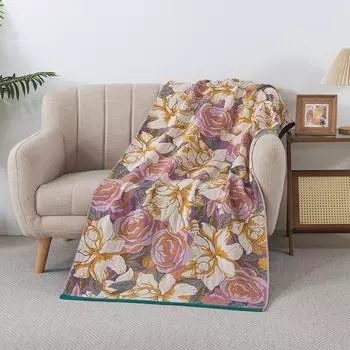 80X160 см увеличенное утолщенное хлопковое марлевое банное полотенце мягкое, приятное к коже, большое полотенце, банное обертывание 80X160cm