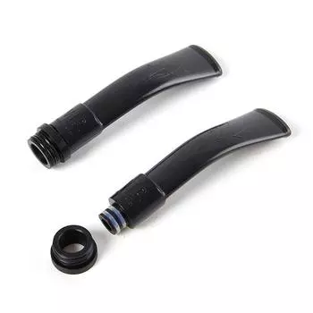 810 510 Пластиковый/длинный/изогнутый адаптер для соединения соломы Pom с плоским горлом