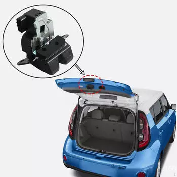 81230-2W000 Trunk Lock Actuator Automobile Accessory Professional Quick Installation Heavy Duty