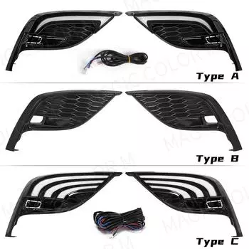 81482-06190 81481-06220 Светодиодные противотуманные фары DRL дневные огни для Toyota Camry 2025 2025 2025 Крышка бампера Лампа дневного света