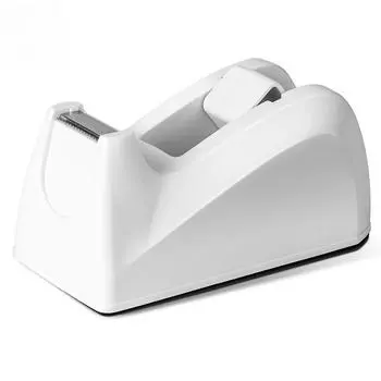 814a Держатель для ленты, резак для ленты, модный, милый, креативный, красочный, небольшой, прозрачный держатель для канцелярской ленты 119*56*58mm белый