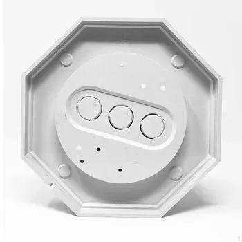 8161-5 Комплект для крепления сайдингового светильника Кронштейн для светильника Простая установка Монтажная пластина белый