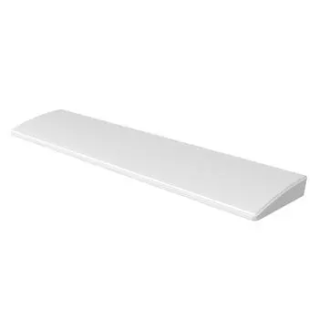 81 Keys Keyboard Wrist Rest Pad Ergonometric Memory Foam Hand Support (White)