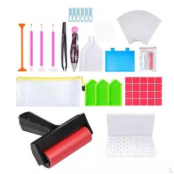 81 шт., аксессуары, инструменты, полные комплекты, коробки со стразами, футляры