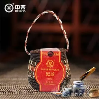 8218 Чай Wuzhou LiuPao Jiao Cang LiuBao Black Dark Tea Basket Hei Cha 500г/1,1 фунта