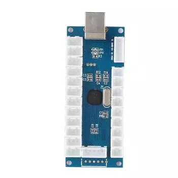 822B Один комплект аксессуаров для аркадного джойстика DIY для аркадных файтингов для домашней игры USB синий