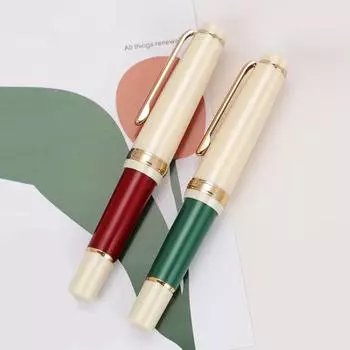 82Mini короткая стальная серия светлый наконечник темный наконечник ручка иридиевая головка