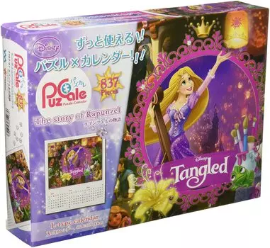 837 Piece Jigsaw Puzzle Puzzle Rapunzel on the Tower Story Rapunzel s