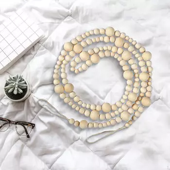 83-дюймовая подвеска из бисера, декоративная подвеска в стиле бохо для фермерского дома, настенное украшение для дверной ручки