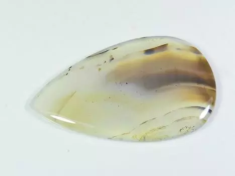 83Cts. Натуральный камень Монтана Агат груша кабошон россыпью драгоценный камень 35X59X04 MM ET-363