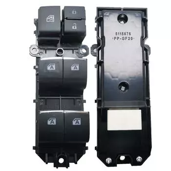 84040-06180 Переключатель стеклоподъемника Переключатель управления стеклоподъемником для Toyota Camry 2018-2021 чёрный